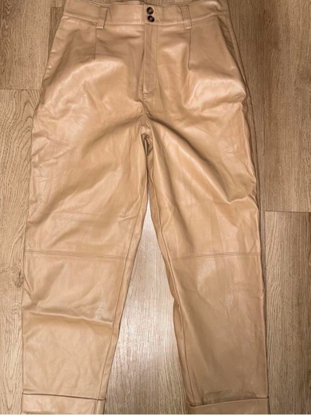 Zara faux leather pants